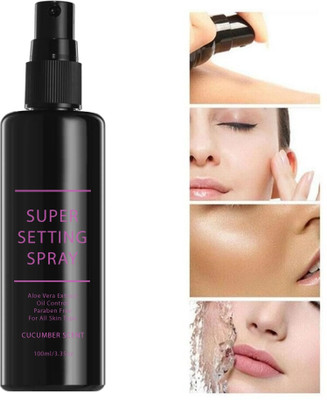 GABBU Makeup Fixer Setting Spray Long Lasting Finish Face Make Up Mist Matte Base Primer  - 100 ml(TRANSPRENT)