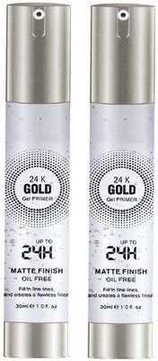THTC Gel Makeup Base Face Primer Skin Perfecter For All Skin Type Pack Of 2 Primer  - 50 ml(TRANSPARENT)