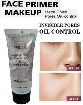 Amaryllis Dry Skin Primer Waterproof Primer For Face Makeup Pore Minimizing Primer  - 50 ml(TRANSPARENT)