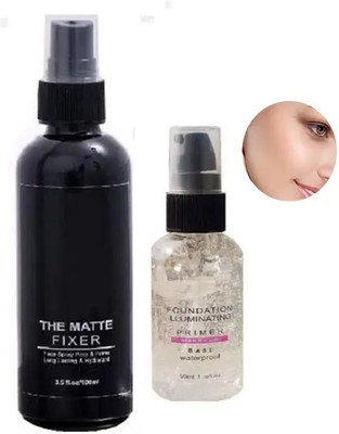 CATERINACHIARA OIL FREE MAKEUP BASE PRIMER WITH MAKEUP FIXER PRIMER Primer  - 100 ml(Transparent)