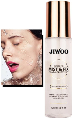 Jiwoo Sweatproof 24-Hour Setting Spray Moisturizing, Long-Lasting Makeup Primer  - 120 ml(TRANSPARENT)