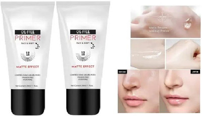 REIMICHI Face Primer - Matte Finish Oil Free Primer Combo Primer  - 60 ml(TRANSPARENT)