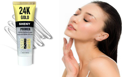 Sheny face primer that blurs large pores and fine lines, how to apply face primer step Primer  - 50 ml(TRANSPARANET)
