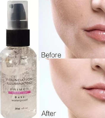 GFSU - GO FOR SOMETHING UNIQUE PRIMER FOR ULTRA SMOOTH AND ULTRA LONG ;LASTING MAKEUP BASE NO CAKEY MAKEUP Primer  - 30 ml(TRANSPARENT)