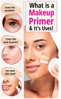Vyomiris Fills Pores & Fine Lines, Vegan & Cruelty Free Primer  - 50 ml(Transparent)