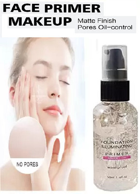 Amaryllis Long Lasting & Flawless Make Up Primer Foundation illuminating  Primer  - 50 ml(TRANSPARENT)