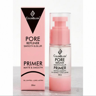 ColorBlush Smooth Matte Primer for Pore-Free Perfect Finish Primer  - 30 ml(TRANSPARENT)