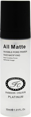 FASHION COLOUR ALL MATTE PRIMER AMP 015 Primer  - 30 ml(TRANSPARENT)