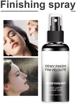 manasona Makeup Fixer & Face Makeup Setting Spray Primer  - 80 ml(Transparent)