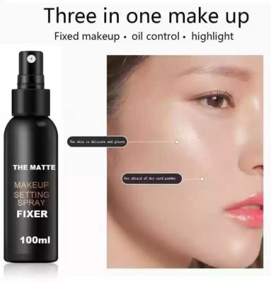 CATERINACHIARA Makeup Setting Spray Primer Foundation Base Fixer For Hydrat Long Lasting Makeup Primer  - 100 ml(TRANSPARENT)