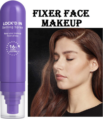 USBK Professional Long Lasting Misty Finish Light Weight Makeup Setting Spray Primer  - 100 ml(TRANSPARENT)