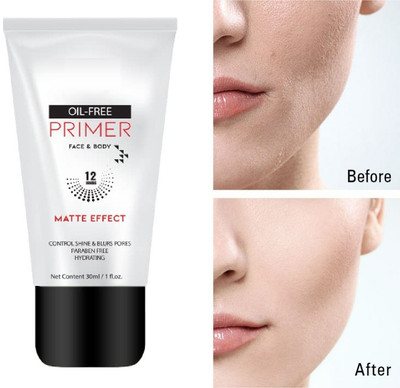 GABBU MATTE EFFECT GEL PRIMER A PERFECT BASE FOR MAKE- UP Primer  - 30 ml(TRANSPARENT)