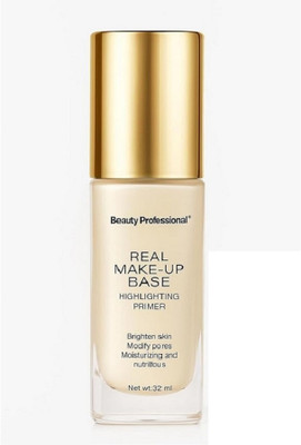 HUDA Freak Beauty Professional Real Makeup Base 2 in 1 Highlighter | Highlighting  Primer  - 32 ml(The Swiss Natural Tint)
