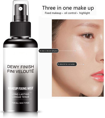 manasona THE DEWY FINISH MAKE-UP FIXING MIST FOR ALL SKIN TYPES Primer  - 80 ml(TRANSPARENT)