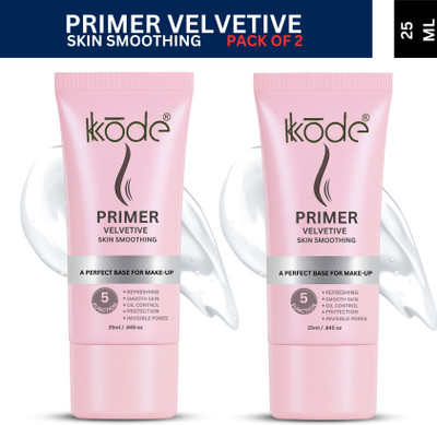 KIOOG Primer Skin Smoothing – Oil Control & Pore , Makeup Base (Pack of 2, 25ml Each) Primer  - 25 ml(Face)