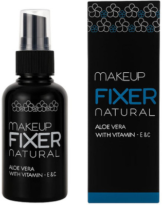 nuvya Makeup Fixer Spray with Aloe Vera and Vitamin E & C Primer  - 100 ml(Transparent)