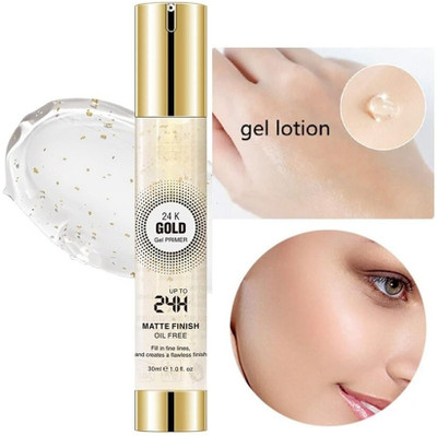 Yuency Face Primer-24 Hour Long-Lasting,Oil-Free Formula Primer  - 30 ml(GOLD)
