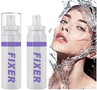 GFSU - GO FOR SOMETHING UNIQUE Professional Makeup Setting Spray Long Lasting & Hydrating All Day Fixer-1 Primer  - 100 ml(White)
