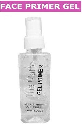 FELICECHIARA Hd Face Primer, Transparent Matte Gel Base Primer  - 100 ml(TRANSPARENT)