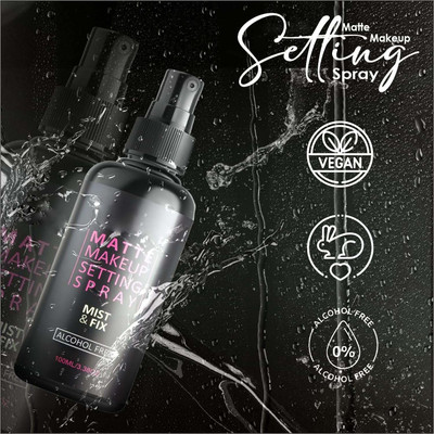 GABBU Face Oil-control Formula Makeup Setting Spray, Matte Finish Prim Primer  - 100 ml(TRANSPRENT)