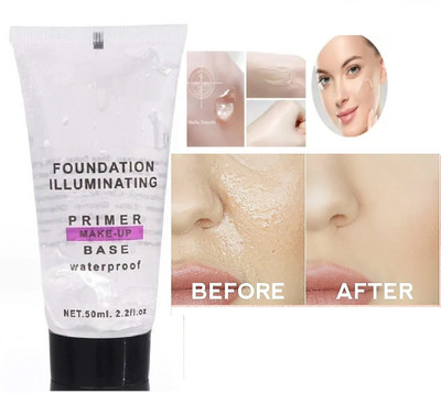 YAWI BEST GEL PRIMER MATTE FINISH TRANSPARENT MAKE UP PRIMER Primer  - 50 ml(Transparent)