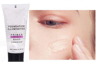 YAWI BEST FOR FOUNDATION ILLUMINATING GEL TUBE PRIMER Primer  - 50 ml(Transparent)