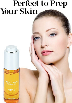 Latixmat Best Magic Drops Primer Oil For Face  Primer  - 20 ml(transpernt)