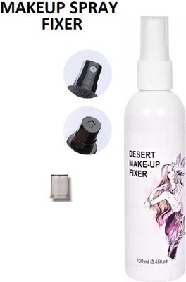 Aylily Long lasting Misty Finish Natural Makeup Fixer Non-Sticky Makeup Setting Spray Primer  - 100 ml(TRANSPARENT)