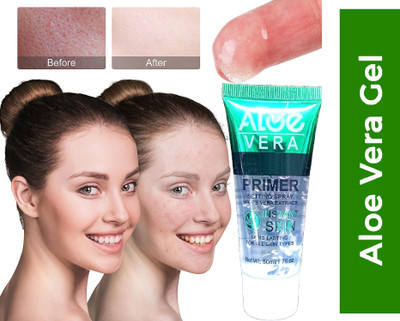 KAIASHA ALOE VERA BEST FACE GEL TUBE MAKEUP PRIMER FOR ALL SKIN TYPE Primer  - 50 ml(TRANSPARENT)