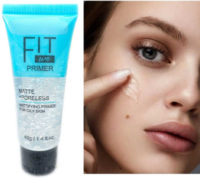 LOVE HUDA Waterproof Long Lasting & Hydrating Matte Poreless Mattifying Face Gel  Primer  - 40 g(Transparent)