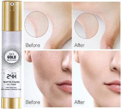 Jiwoo face makeup base Primer makeup Primer for Pore less, Smooth & long lasting Primer  - 30 ml(Transparant)