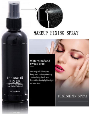 Herrlich Matte + Poreless Setting Spray Hydrates, Soothes & Refreshes Skin Makeup Fixer Primer - 100 ml(TRANSPARENT) Herrlich Matte + Poreless Setting Spray Hydrates, Soothes & Refreshes Skin Makeup Fixer Primer - 100 ml(TRANSPARENT)