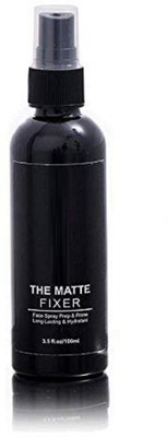 Amaryllis Long Lasting Misty Finish Professional Makeup Fixer Spray Primer  - 100 ml(Transparent)