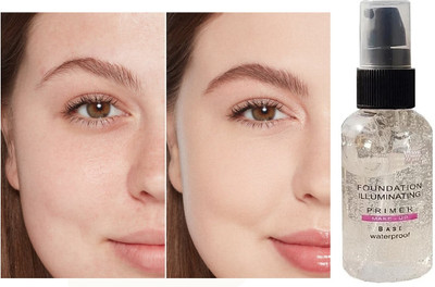 Vyomiris moisturizing face primer makeup base Smooth & Blurs Pores  Primer  - 50 ml(Transparent)