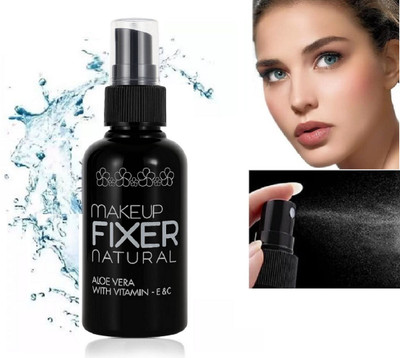 nuvya Makeup Fixer Spray with Aloe Vera and Vitamin E & C – Regular Use Series Primer  - 100 ml(Transparent)