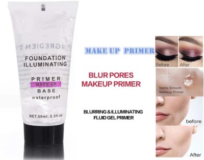 Vyomiris BEST MAKEUP GEL PRIMER TUBE BEST WATERPROOF LONG LASTING FORMULA Primer  - 50 ml(Transparent)