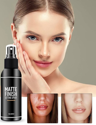 Libline Illuminating Long lasting Misty Finish Professional Makeup Fixer Spray Primer  - 100 ml(TRANSPARENT)