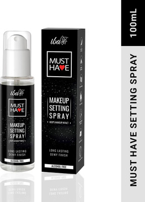 Iba Must Have Makeup Setting Spray | Makeup Fixer Spray For Face | For Long Lasting Primer  - 100 ml(Clear)