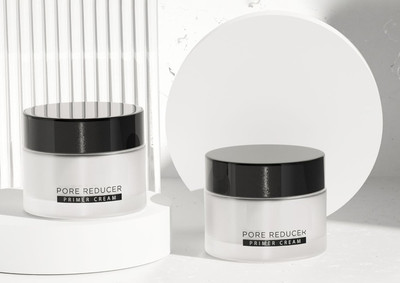 HUZURLU Oil-Free Long Lasting Face Primer Cream & Makeup Base For Women & Men Primer  - 50 g(WHITE)