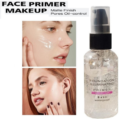 Amaryllis Makeup Ultra Hd Hydrating Primer With Gel-Based Formula for Poreless Skin Primer  - 50 ml(TRANSPARENT)