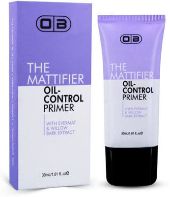 OB BEAUTY The mattifier smooth and blur oil control gel face makeup primer base Primer  - 30 ml(Transparent)