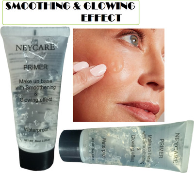 Neycare BEST QUALITY GEL PRIMER FOR FACE MAKE-UP BASE GEL PACK OF 2 Primer  - 50 ml(TRANSPARENT)