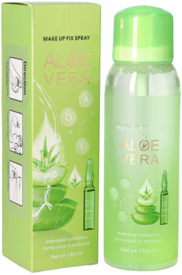 MYEONG ALOE VERA MAKEUP FIX SPRAY WITH VITAMIN E Primer  - 150 ml(Trasparent)