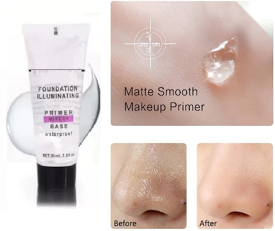 Jiwoo MAKEUP BASE TUBE GEL PRIMER BEST QUALITY  Primer  - 100 ml(transparant)