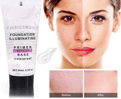 NADJA Face Makeup Base Primer Makeup Primer for Pore less  Primer  - 50 ml(Transparent)