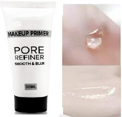 manasona Matte Pore Refiner Smooth Makeup Primer For Girls Primer  - 30 ml(Transparent)