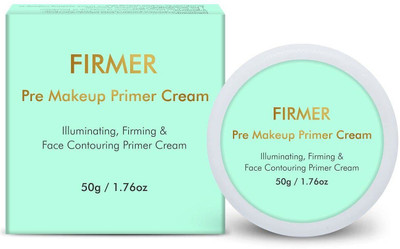 Firmer Makeup Primer Cream, Skin Perfector, Skin Firming, Face Contouring Slimming Primer  - 50 g(Green)