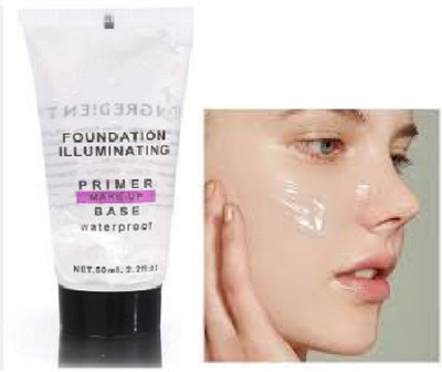 Luipui long lasting gel primer best for your face pack of 1 Primer  - 50 ml(TRANSPARENT)