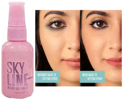 Latixmat Professional Long-Lasting Hydrating & Refreshing Setting Spray Primer  - 60 ml(TRANSPARENT)
