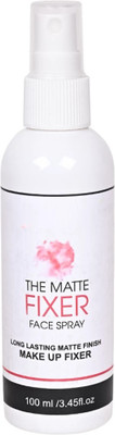 FELICECHIARA Professional Makeup Fixer Spray for Face makeup Primer Long lasting Misty Finish Primer  - 100 ml(TRANSPARENT)